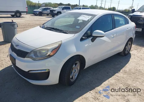 2016 Kia Rio Lx from USA, damaged, VIN KNADM4A38G6626132